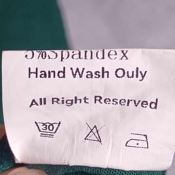 Women's Green Tiered Maxi Dress S Smocked Bodice Pockets Cottagecore Peasant - Picture 9 of 10